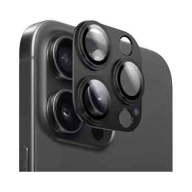 Imagem de Capa Protetora De Lente De Metal Para iPhone 15 16 pro Max, Protetor D