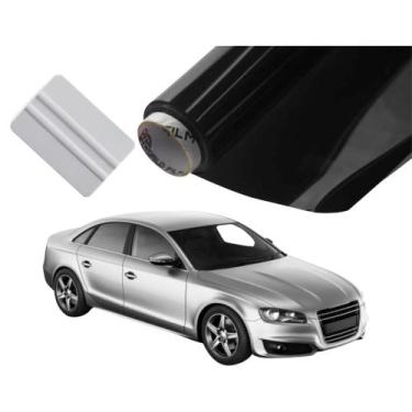 Imagem de COMP Kit Insulfilm Tintado Grafite de 15 Metros + Espátula Flexível pa