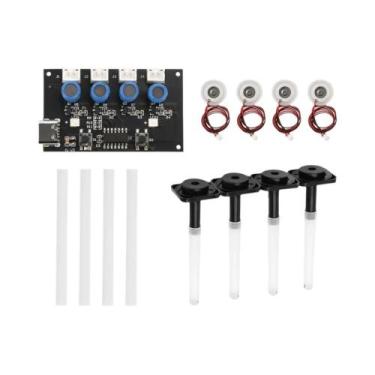 Imagem de Umidificador Ultrassônico Com Iluminação Colorida DC5V, Placa De Contr