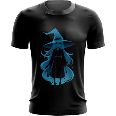 Imagem de Camiseta Dryfit Bruxa Halloween Azul Festa 7 - Kasubeck Store®, XG