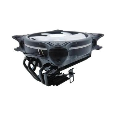 Imagem de Cooler a Ar Para CPU AMD Intel X99 Com 4 Tubos De Calor E Radiador De 