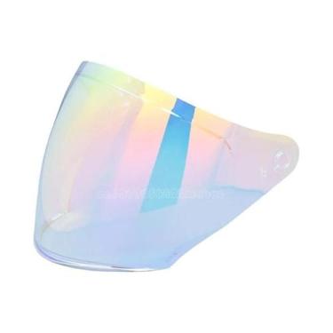 Imagem de Viseira De Capacete Aberto Com Proteção UV, À Prova De Vento E Poeira,