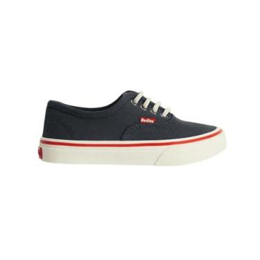Imagem de Tênis Redley Originals Infantil Confortável 100% Algodão, Azul, 28