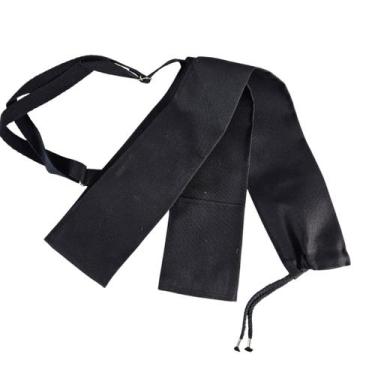 Imagem de Bolsa Bukuro Para Jo Tradicional 140cm Com Cordão Transporte Preto