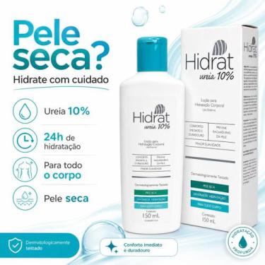 Imagem de Creme de ureia Hidrat 10% Hidratante para pele seca sensivel