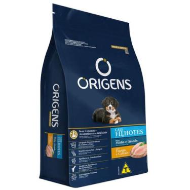 Imagem de Ração Origens Cães Filhotes Médio e Grande 15 Kg