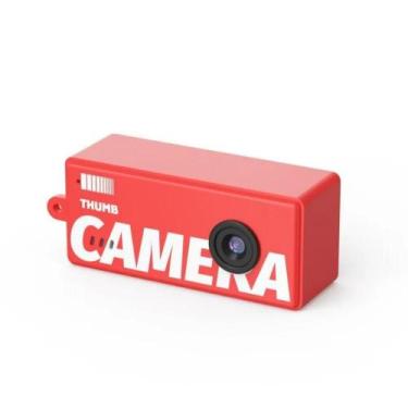 Imagem de Câmera Digital Retrô Com Chaveiro, Mini Filmadora 1080P Com Suporte Pa