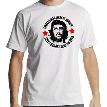 Imagem de Camiseta Che Guevara Masculina Tamanho:G;Cor:Branco