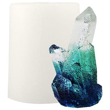 Imagem de Funshowcase Placas de molde de silicone para resina epóxi, sabão, vela, Isomalt #1885 8,89 cm de altura