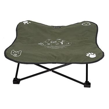 Imagem de Elevated Dog Cat Bed Camping dobrável Pet Berço Liga de alumínio com bolsa de transporte para uso interno e externo