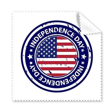 Imagem de Pano de limpeza para telefone com a bandeira do dia da independência dos EUA, 5 peças