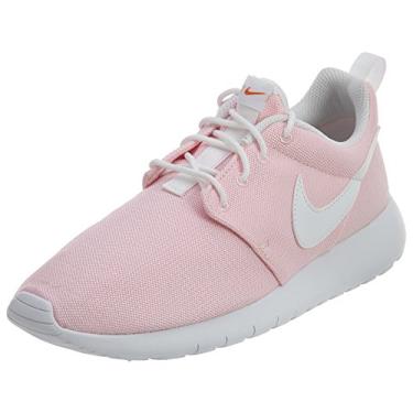 Imagem de Nike Kids Roshe One (GS) Prism Pink/White Safety Orange Running Shoe 7 Kids US