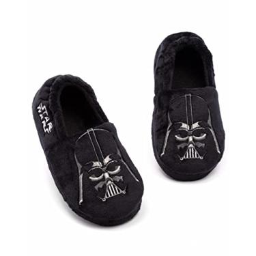 Imagem de STAR WARS Darth Vader Slippers Boys Kids Villain House Shoes Loafers 3.5 US Black