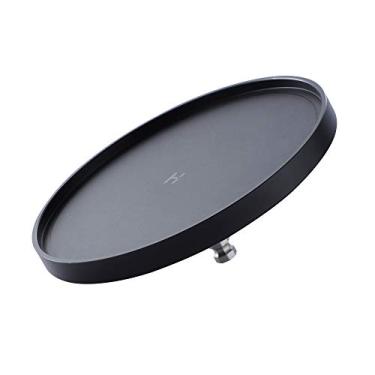 Imagem de Hismith Adaptador de ventosa de 11,5 cm com sistema KlicLok, suporte de vibrador universal atualizado (preto, 11,5 cm)