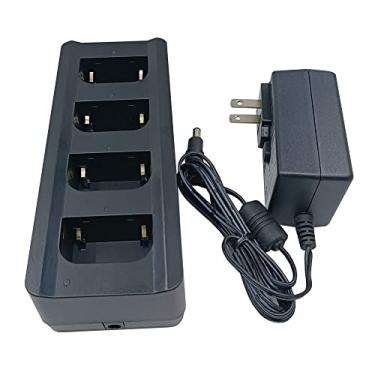 Imagem de CH-SA4012 Carregador de quatro compartimentos para S82 BTNF-L7408W RUIDE R90 K9 SANDIN T23 GNSS L7402 Carregamento de bateria GPS