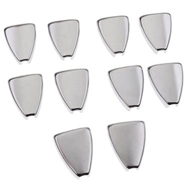 Imagem de Colaxi 10 Peças para Garra de Tarola Requintada Ajustável Por Computador, Prata