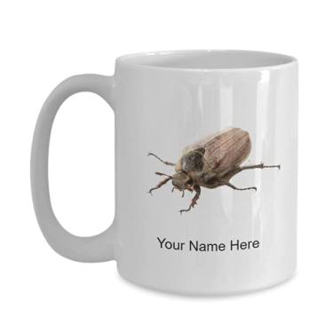 Imagem de Caneca de May-bug personalizada, copo de café May-bug, ideia de presente May-bug, copo de May-bug personalizado, caneca de café de 425 g