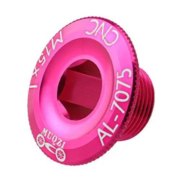 Imagem de da da bicicleta da capa da dentada de fixação da para mountain bikes, ROSA