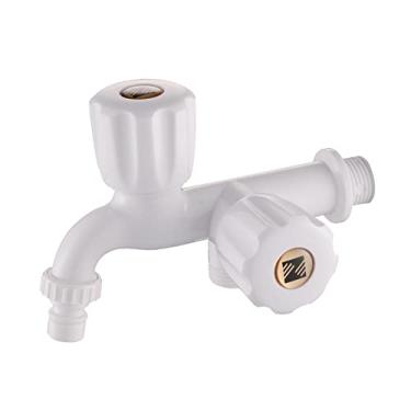 Imagem de ＫＬＫＣＭＳ Máquina de lavar roupa de água lavadora rosca G1/2 com válvula de saída do banheiro montada na parede para pia, Estilo b