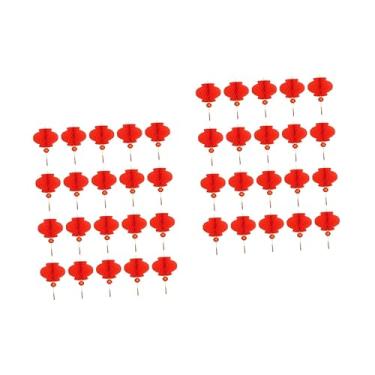 Imagem de Gadpiparty 40 Peças 1 Lanterna de papel de favo de mel decorações de teto decoração de favo de mel lanternas a prova de chuva lanternas de favo de mel engrossar decorar adereços pingente