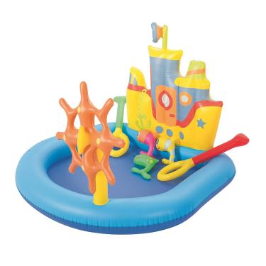Imagem de Piscina Playground Interativa Inflável Barco - Bestway