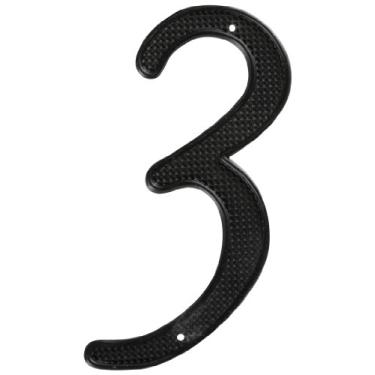 Imagem de Stanley Hardware S579-933 CD7130 Número de casa revestido de preto