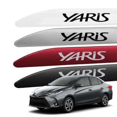 Imagem de Friso Lateral Faco Yaris 2018 a 2025 - Generico - ABS - Pintado na Cor Original - CINZA GRANITO
