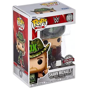 Imagem de Funko Boneco Pop de vinil Shawn Michaels D-Generation X Survivor Series '09 com Pin WWE – Exclusivo GameStop
