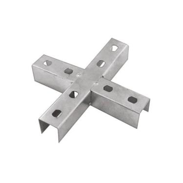 Imagem de Emenda Galvanizada P/ Perfilado em “X” 38x38mm - Inecel