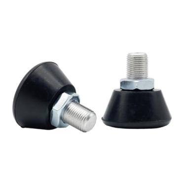 Imagem de MERIGLARE 2 peças patins pastilhas de freio acessórios patins patins em linha patins blocos de freio de patins para pisos de cimento, Preto