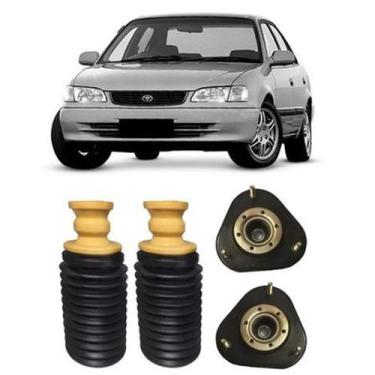 Imagem de Par Batente Coifa Coxim Dianteiro Corolla 1998 1999 000 - Auto Flex