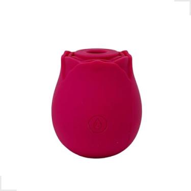 Imagem de Sugador De Clitóris Flower 10 Modos De Sucção Silicone Usb (Vermelho)
