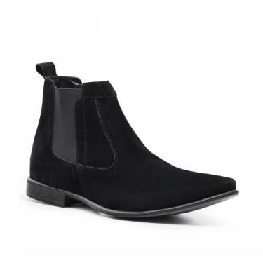 Imagem de Bota chelsea masculina classica preta - JOHN POTTER, 40