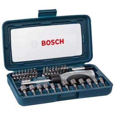 Imagem de Kit de Pontas e Soquetes 46 Peças - Bosch