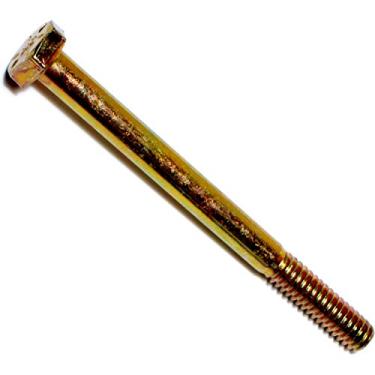 Imagem de Parafusos de fixação difíceis de encontrar de grau 8 grossos sextavados, 1/4-20 x 3-Inch, yellow