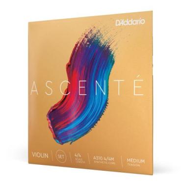 Imagem de Encordoamento Violino Média D Addario Ascenté A310 4/4M - D ADDARIO BO