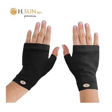 Imagem de Luva Proteção Solar Mini FPU50+ H.Sun Famara Preta G/GG