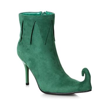 Imagem de Ellie Shoes Bota feminina 310-cheer cano médio, Verde, 8
