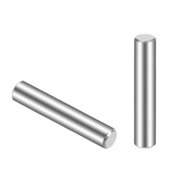 Imagem de TOP-VIGOR 30 peças 4 mm x 25 mm pinos de suporte de prateleira, pino de suporte cilíndrico de aço inoxidável 304 elementos de fixação tom prata