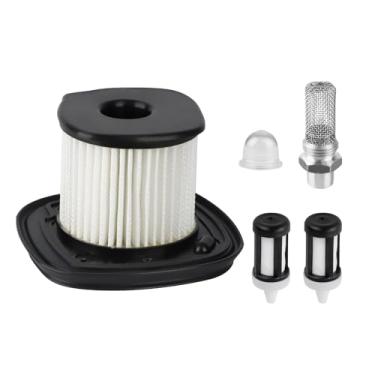 Imagem de Feriler BG86 Filtro de ar antifaíscas para Stihl BG86C BG86 SH86 SH86C Kit de ajuste de soprador de folhas HD2 Filtro de ar com peças de silenciador de filtro de combustível