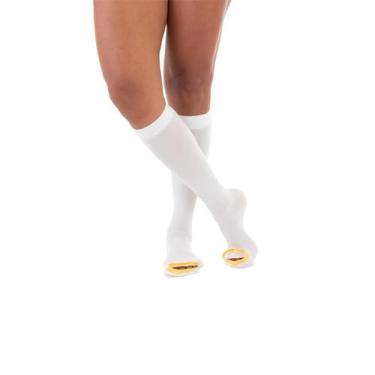 Imagem de Venosan aes panturrilha 3/4 ad 18mmhg pé aberto branca venosan - 01 pa