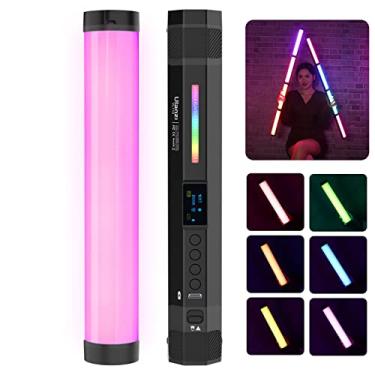 Imagem de PICTRON Varinha de Luz Ulanzi Vl110 Rgb, Câmera Portátil com Bastão de Luz LED Barra de Luz de Tubo de Vídeo, 2500-9000K Regulável, 2600Mah Battry Cri 95+ com Atração Magnética para Fotografia Vlog Ti