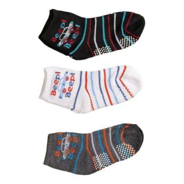 Imagem de Meia Infantil Kit Com 12 Pares Menino Até 1 Ano De Idade - Mrvendas, 1