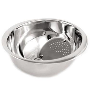 Imagem de Escorredor Lavador De Arroz Aço Inox Lavador Alimentos - Fratelli