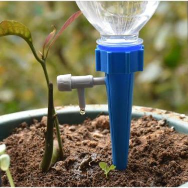 Imagem de kit 4 Gotejador Irrigador Pet Acoplável Garrafa Jardim - NoBrand