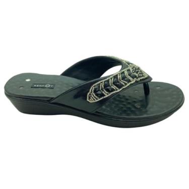 Imagem de Sandália Magnética Feminina Magnética Kenfoot - FESTIVAL, Preto, 37