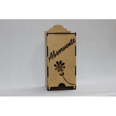 Imagem de Porta absorventes protetor diario de calcinha em mdf - Monplás