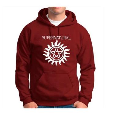 Imagem de Moletom Com Capuz e Bolso Personalizado Supernatural - Kesdey confecco
