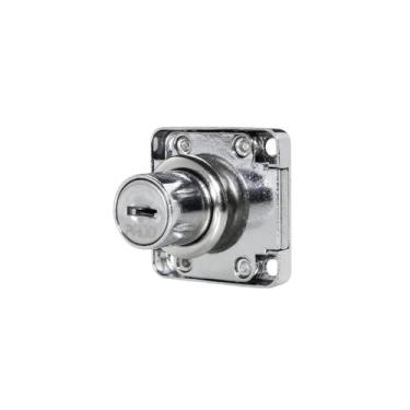 Imagem de Fechadura Sobrepor Quadra Para Gaveta FQSG-22 Cromado - Pado