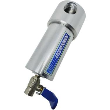 Imagem de Pré Filtro Coalescente M40 1.1/2" Vazão 400pcm Pressão 40bar - Arcompr